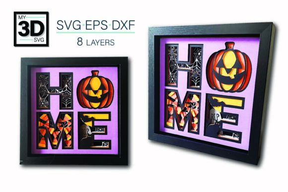3D Halloween Home SVG: A Creative and Practical Decoration Solution