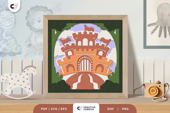 Fairy Castle 3D Paper Cutting Light Box: A Creative and Versatile DIY Project