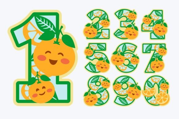Little Cutie Numbers 3D SVG – Cute and Versatile for Creative Projects