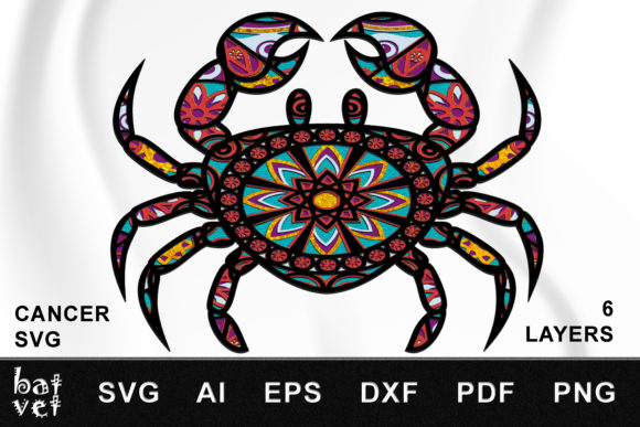 Unlocking Creativity with 3D Zodiac Mandala Cancer SVG: A Modern Approach to Artistic Expression
